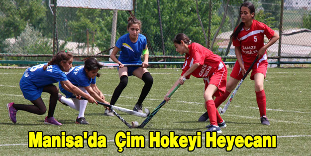 Manisa'da Çim Hokeyi Heyecanı