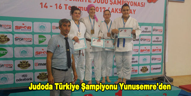 Judoda Türkiye Şampiyonu Yunusemre'den