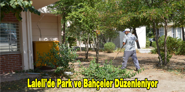 Laleli'de Park ve Bahçeler Düzenleniyor