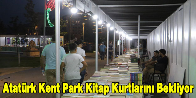 Atatürk Kent Park Kitap Kurtlarını Bekliyor