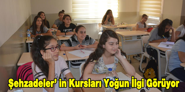 Şehzadeler' in Kursları Yoğun İlgi Görüyor