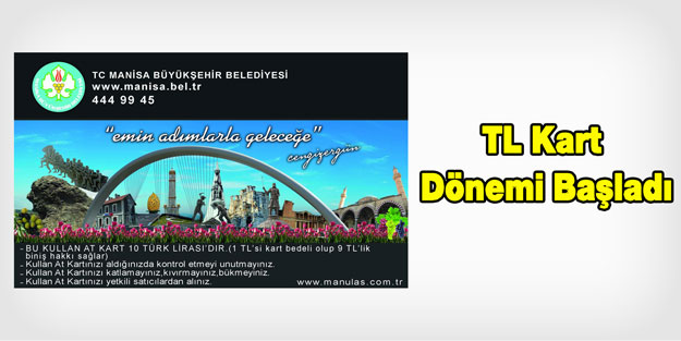 TL Kart Dönemi Başladı